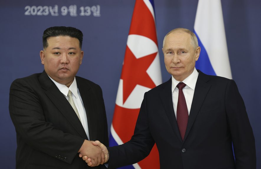 Putyin és Kim Dzsong Un szeretné megerősíteni az együttműködést