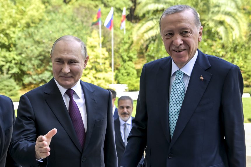 Szocsiban találkozott Erdogan és Putyin