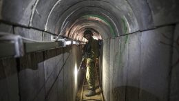 A gázai alagútrendszert támadja az izraeli hadsereg