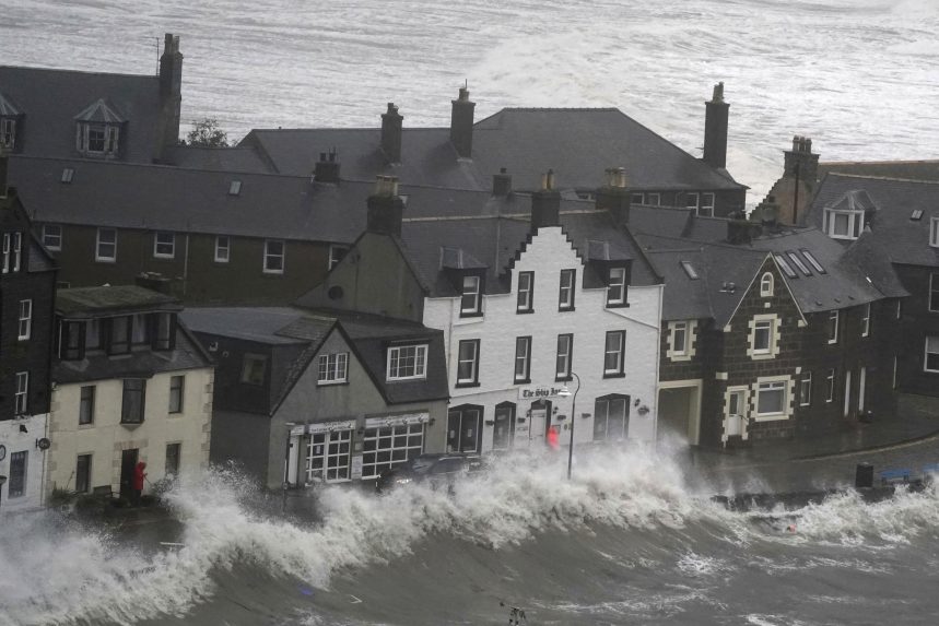 Egy áldozatot követeltek Skóciában a Babet vihar utáni áradások