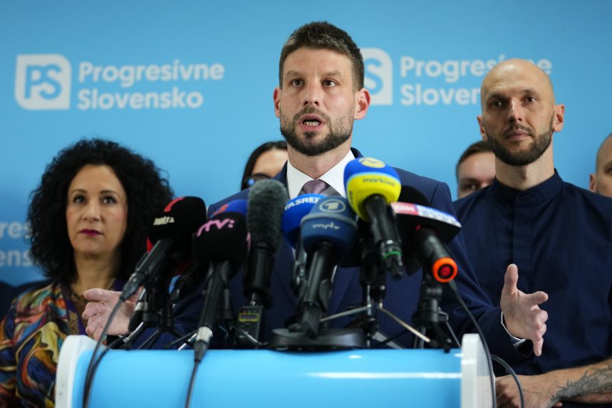 Michal Šimečka elfogadná kormányfőnek Peter Pellegrinit