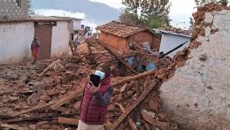 Erős földrengés rázta meg Nepált