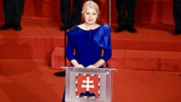 Négy jeles szlovákiai magyart is állami kitüntetésben részesített Zuzana Čaputová