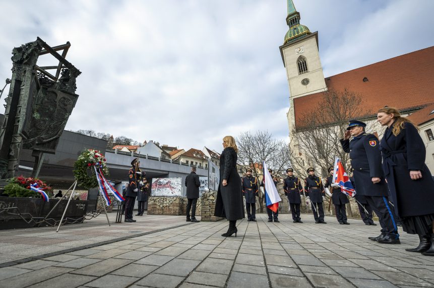 A holokausztot gyűlöletbeszéd és fizikai támadások előzték meg – mondta Čaputová