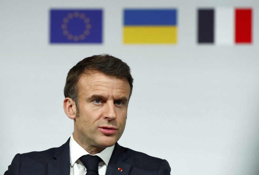 Macron a nyugati vezetők közül először beszélt arról, hogy nem zárja ki csapatok Ukrajnába küldését