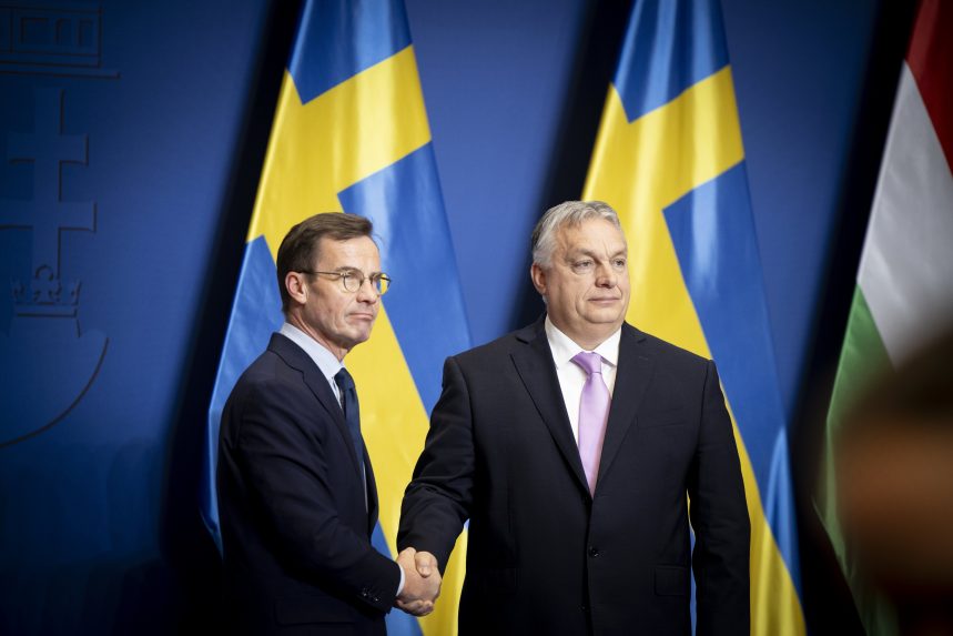 Orbán Viktor és Ulf Kristersson Budapesten tárgyalt