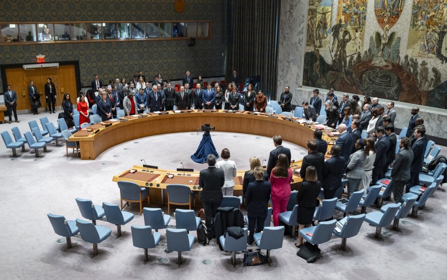 Az ENSZ Biztonsági Tanácsa elutasította a palesztin államiság megadását