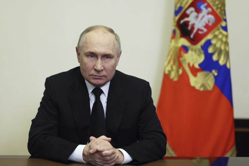 Putyin szerint a Nyugat is segítette a moszkvai terrortámadás elkövetőit