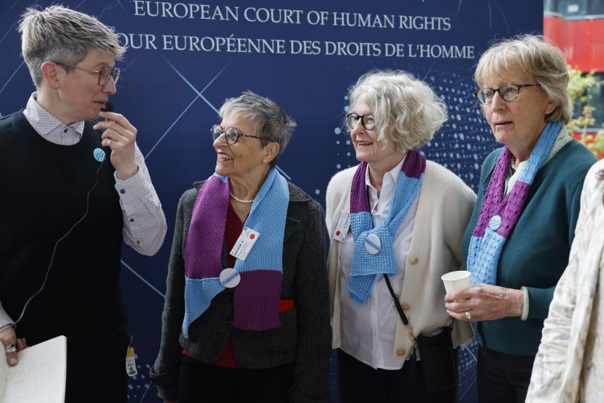 Svájci nyugdíjasok egy csoportja pert nyert klímaügyben az európai bíróságon