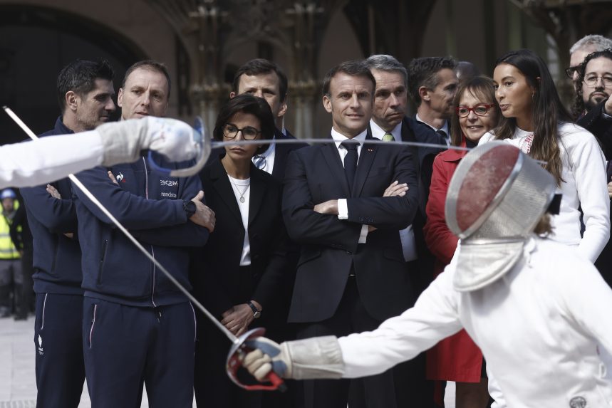 Macron: Az olimpiai fegyverszünetért akarunk dolgozni