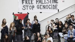 Svájci egyetemekre is eljutottak a palesztinpárti tüntetések