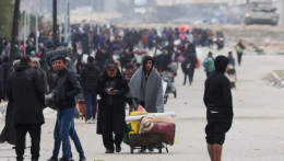 Az EU aggodalmát fejezi ki a civilek Hán Júnisz területéről való evakuálása miatt