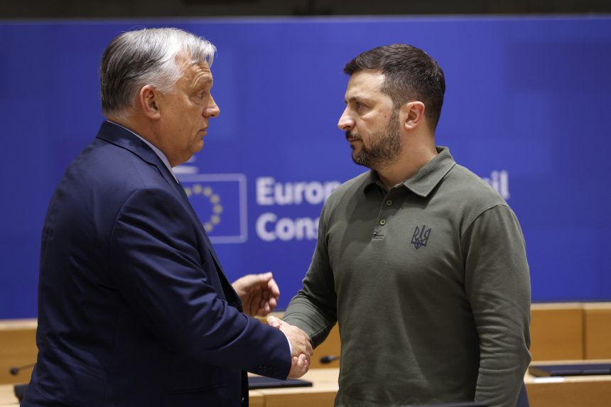 Orbán Ukrajnában tárgyal Zelenszkijjel