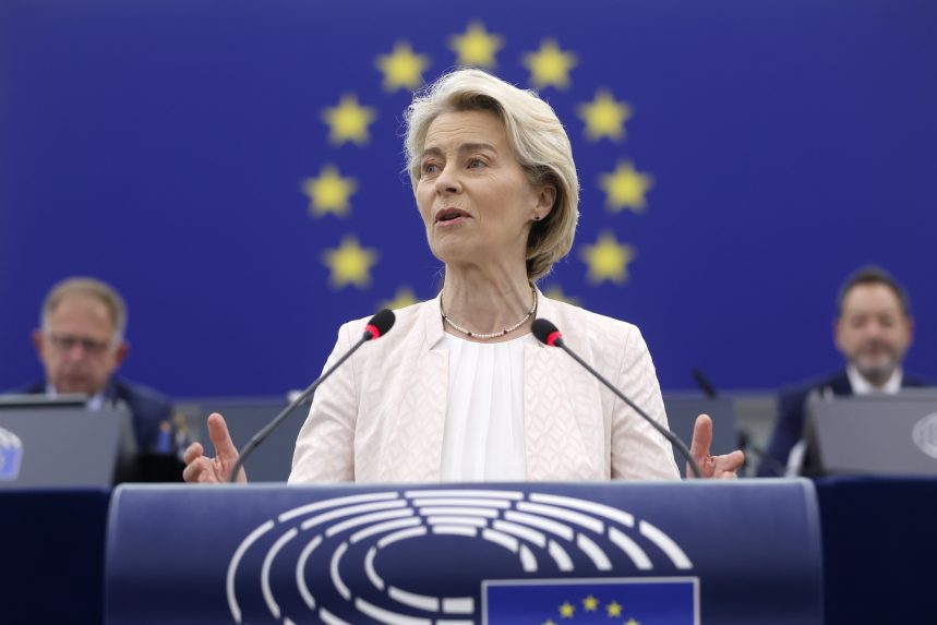 Von der Leyen közös uniós védelmi projekteket ígér