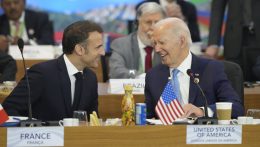 Biden a libanoni és az ukrajnai tűzszünetről tárgyalt Macronnal